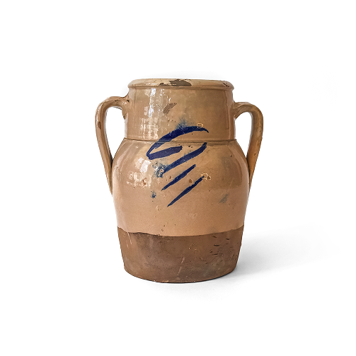 Pair Of Jugs with Blue Decoration