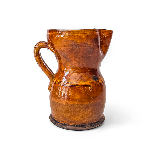 Glazed Jug and Bottle