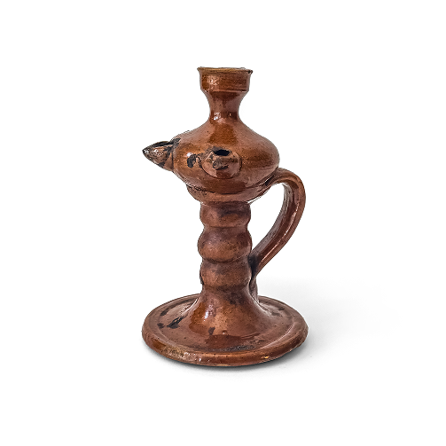 Pair of Oil Lamps in Two Sizes
