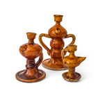 Set of Oil Lamps in Three Sizes