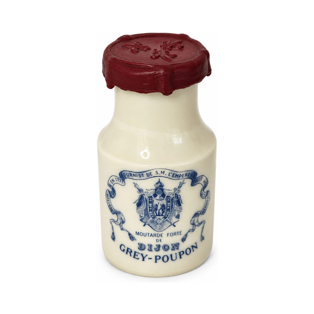 Set of Five Antique Advertising Containers, English & French, circa 1900