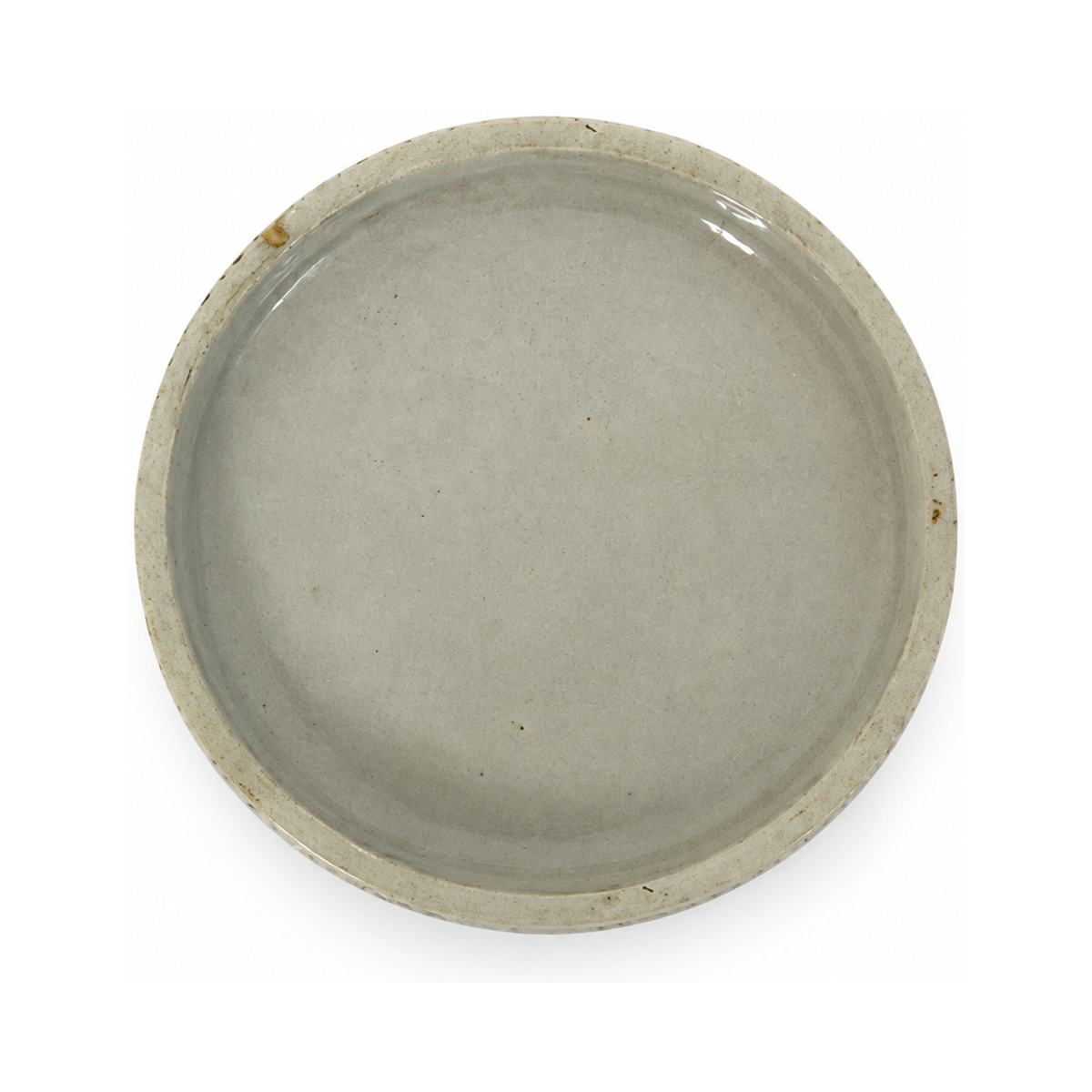 Victorian Antique English Pot Lids Set by Burgess, Circa 1880