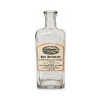Set of Six Antique Apothecary Bottles with Original Victorian Labels