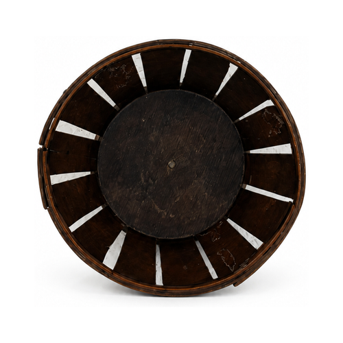 Antique Shaker Berry Basket by W. W. Miller, Wood, circa 1910