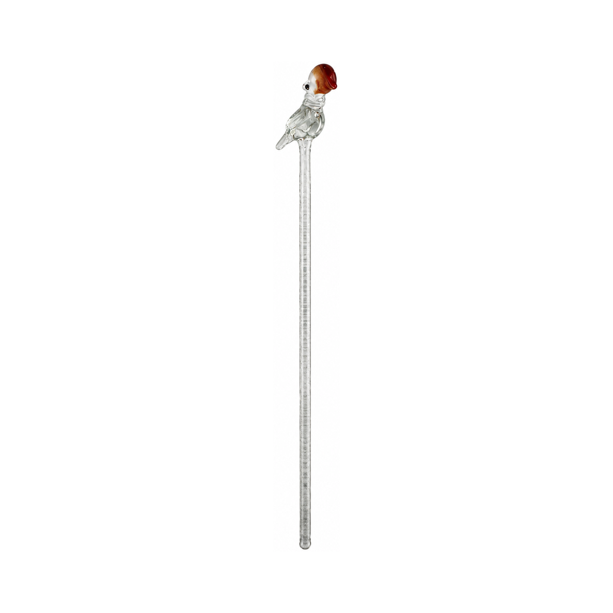 Vintage Murano Glass Cocktail Stirrers Set of 8, Bird & Marine Motifs