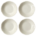 Set of Four Haviland Ranson Butter Pats, Limoges Porcelain, 1890