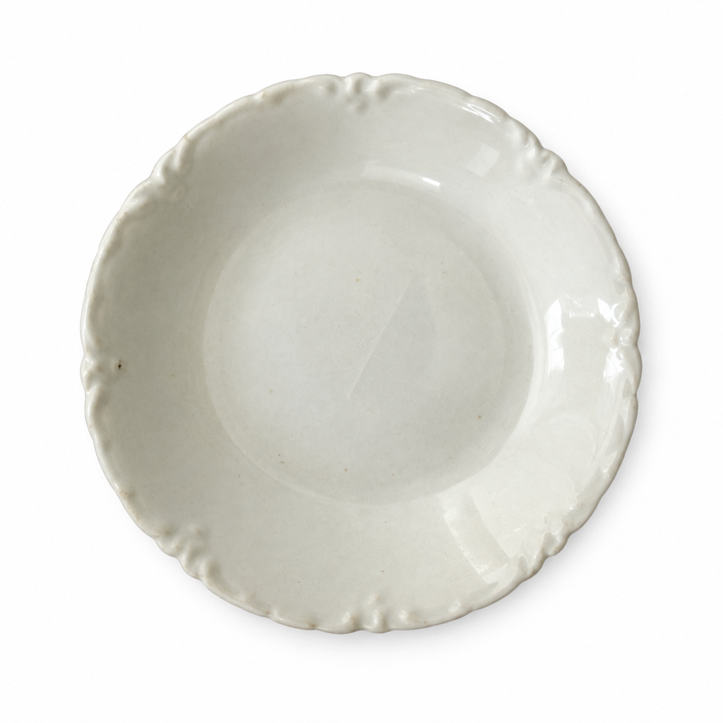 Set of Four Haviland Ranson Butter Pats, Limoges Porcelain, 1890