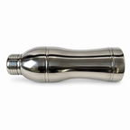 Set of Three Vintage Chrome Cocktail Shakers in Distinctive Shapes