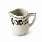 Vintage O.P.Co. Syracuse China Floral Pitcher and Creamers Grouping