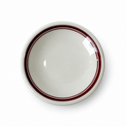 1950s Shenango China Creamers and Butter Pats with Red Bands