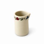 Set of Four Shenango Ivory Creamers, Needlepoint Design