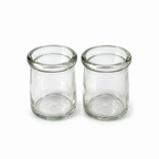 Jackson China Floral Restaurantware Grouping with Glass Creamers and Butter Mold