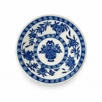 Vintage Jackson China Blue Delft Tableware Set of Four, 1950s