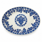 Vintage Jackson China Blue Delft Tableware Set of Four, 1950s