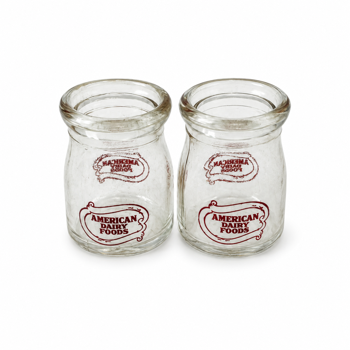 Vintage Collection of 12 Milk Glass and Printed Glass Creamers