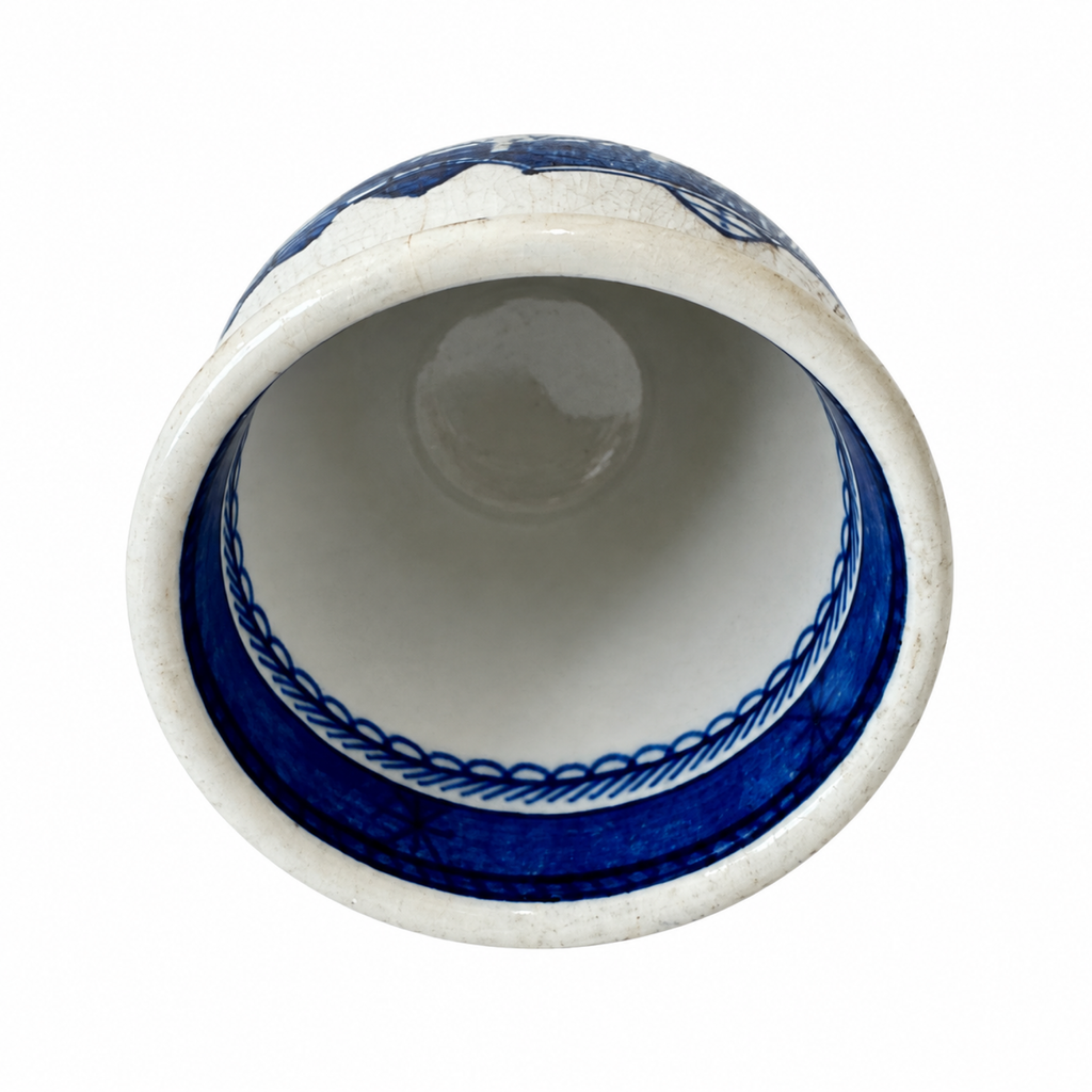 Set of Four Vintage Shenango China Blue Willow Bowls, 1950s