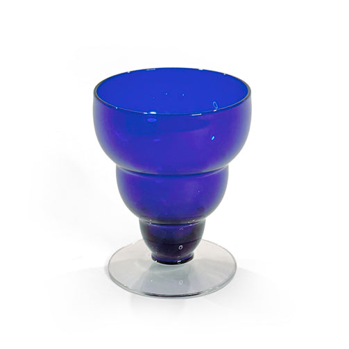 Cobalt Blue Glass Goblets