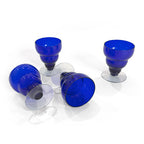 Cobalt Blue Glass Goblets