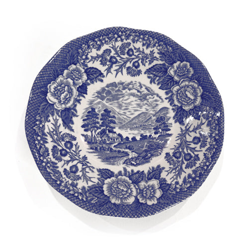 Blue and White Porcelain Appetizer Plates
