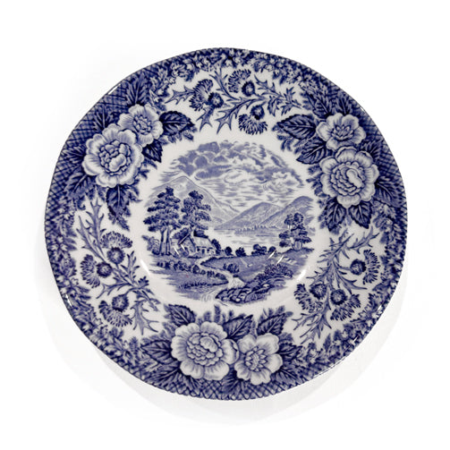 Blue and White Porcelain Appetizer Plates
