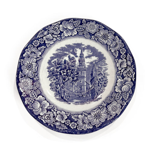 Blue and White Porcelain Appetizer Plates