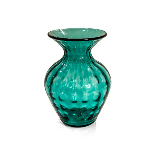 Turquoise American Glass Vessels