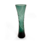 Turquoise American Glass Vases