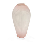 American Pink Art Glass Vases