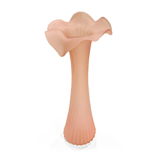 American Pink Art Glass Vases