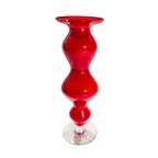 Red American Art Glass Vases