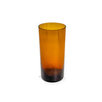 American Amber Glass Vessels Set