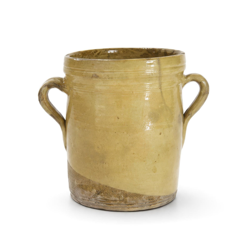 Distressed Hand-Painted Ceramic Amphora, Southern Italy, 1880