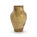 Antique Terracotta Amphora, Hand-Crafted, Rustic Style, Italy, 1850