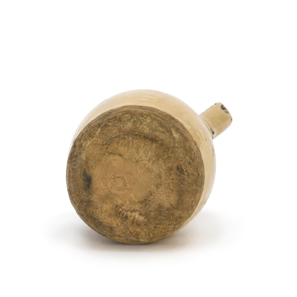 Hand-Painted Ceramic Jug with Floral Motifs, Southern Italy, 1880s — image 5