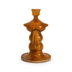 Antique Glazed Ceramic Oil Lamp from Southern Italy, 1880 — image 3