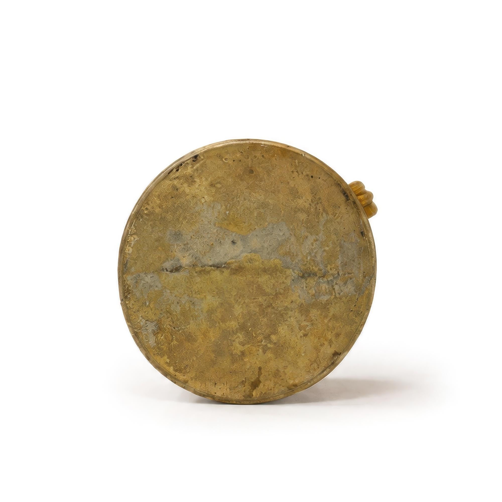Antique Glazed Ceramic Oil Lamp from Southern Italy, 1880 — image 6