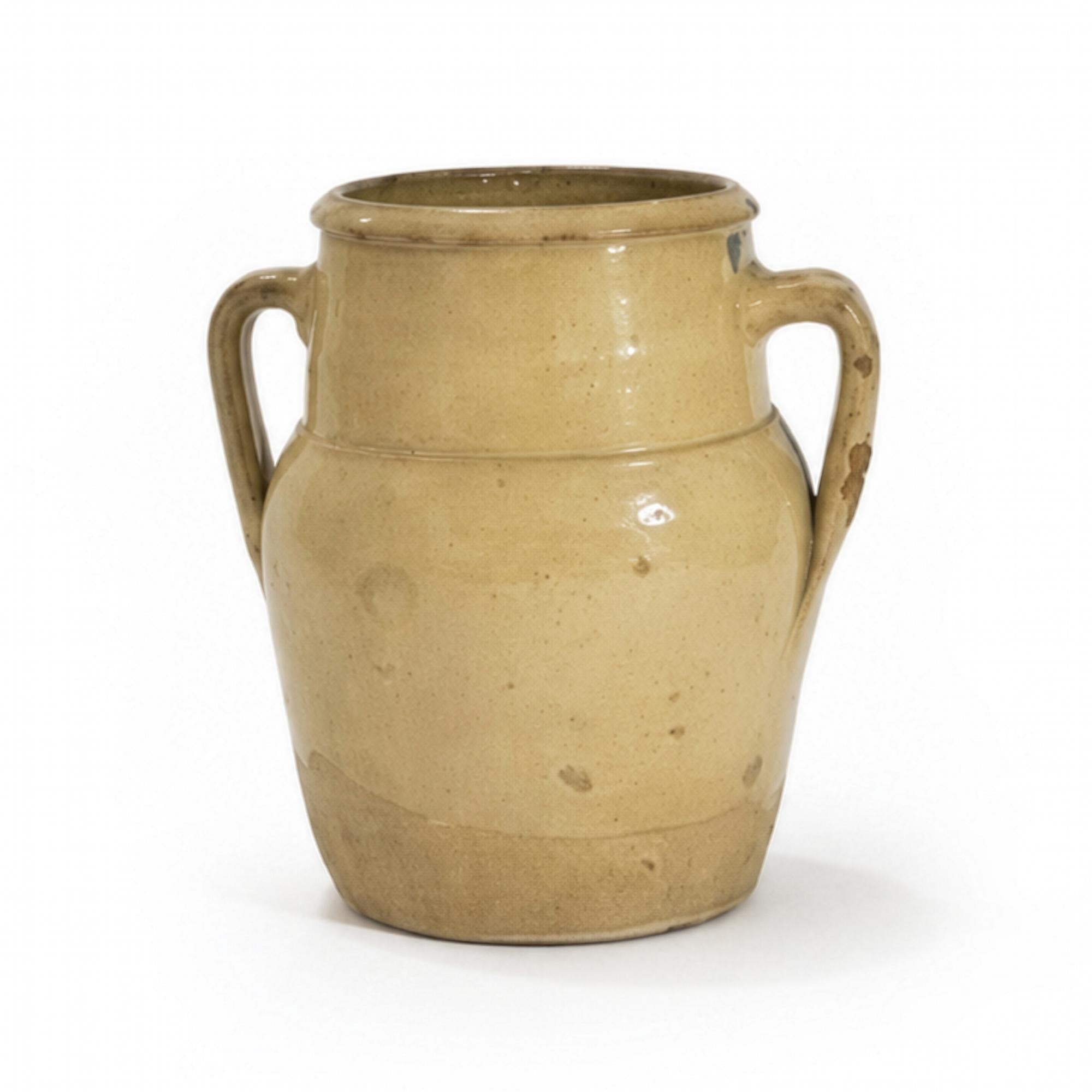 Antique Cobalt Blue Terracotta Jug from Puglia, Italy, 1880 — image 3