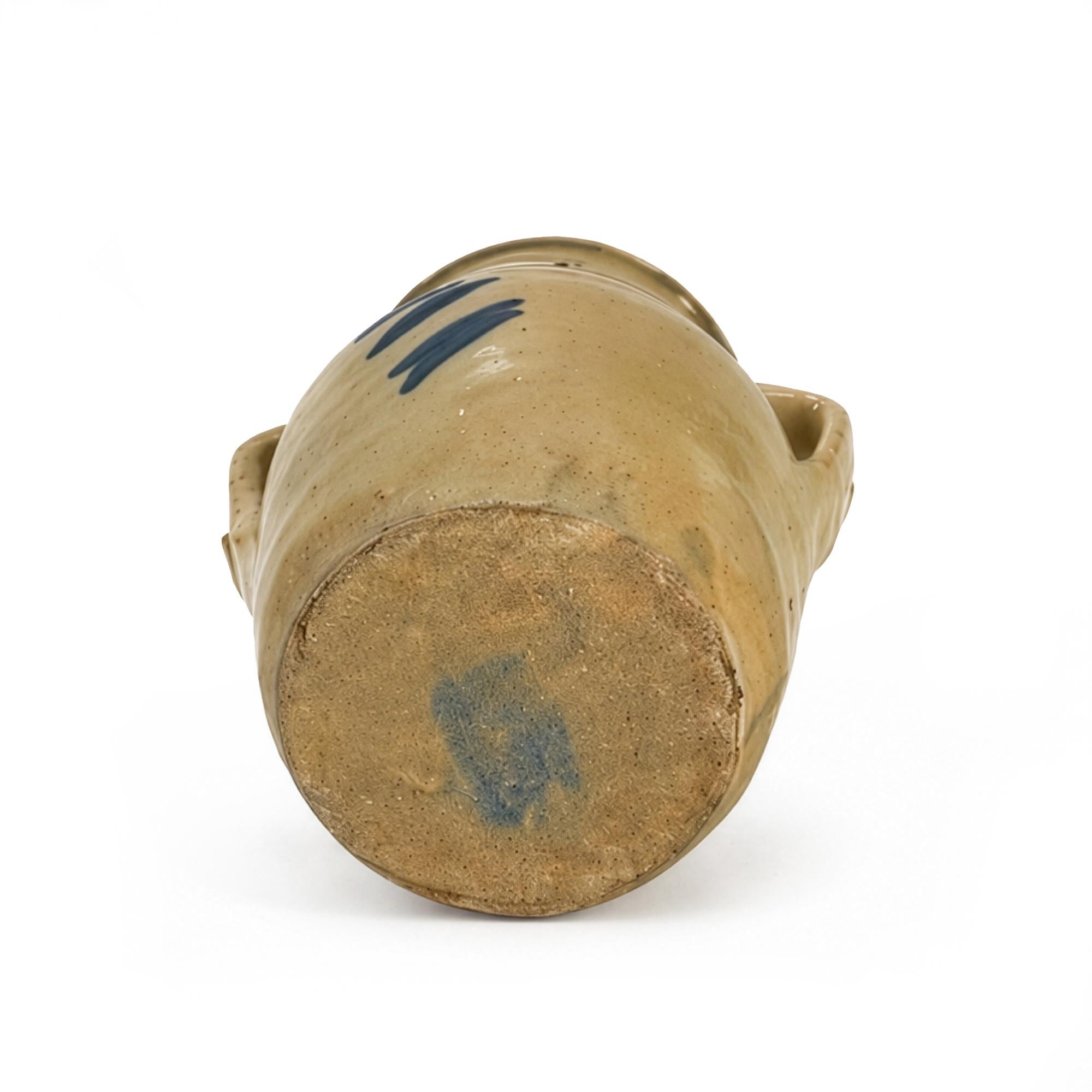 Antique Cobalt Blue Terracotta Jug from Puglia, Italy, 1880 — image 5