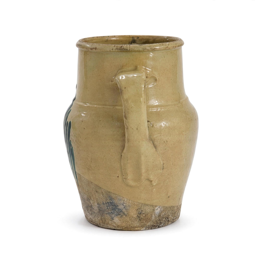 Mid 19th Century Antique Terracotta Jug from Puglia, Italy — image 3