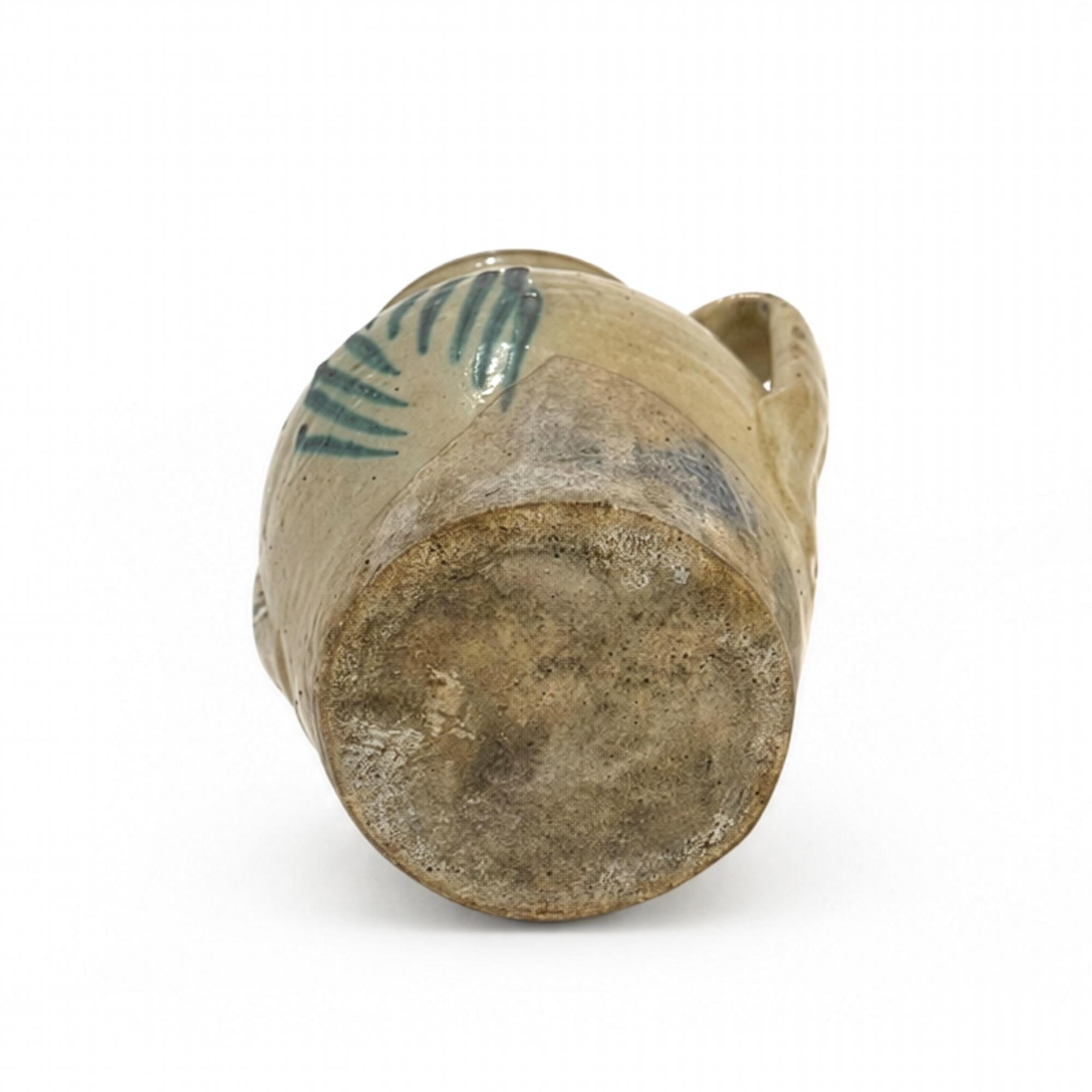 Mid 19th Century Antique Terracotta Jug from Puglia, Italy — image 7