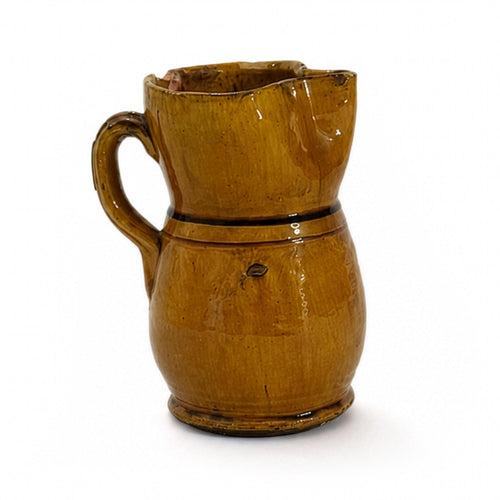 Antique Hand-Thrown Terracotta Jug from Puglia, Italy, 1880 — image 2
