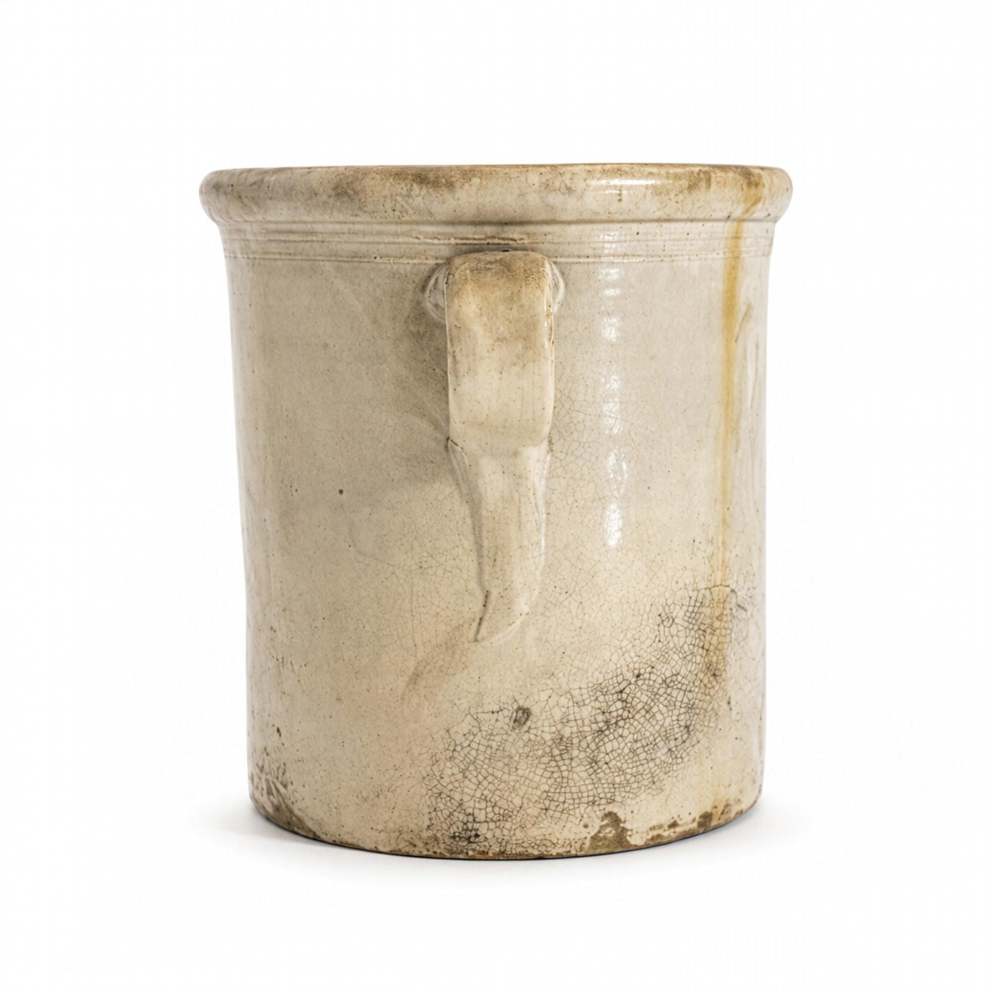 Antique Terracotta Storage Vessel, Puglian Craftsmanship, 1880 — image 5