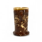 Puglian Glazed Terracotta Pitcher, Floral Decor, Antique, 19th Century — image 3