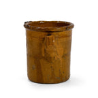 Antique Puglian Glazed Terracotta Preserve Jar with Twin Handles, 1880 — image 5