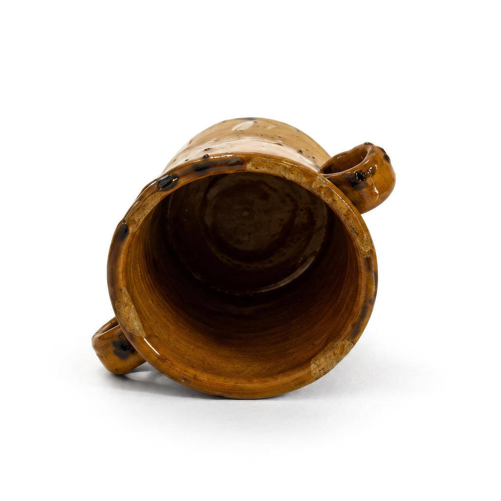 Antique Puglian Glazed Terracotta Preserve Jar with Twin Handles, 1880 — image 7