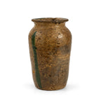 Antique 19th Century Calabrian Glazed Terracotta Amphora, Twin Handles — image 3