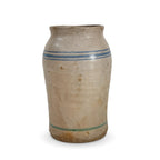 Antique Puglian Cream Glazed Terracotta Storage Vessel, 1880 — image 3