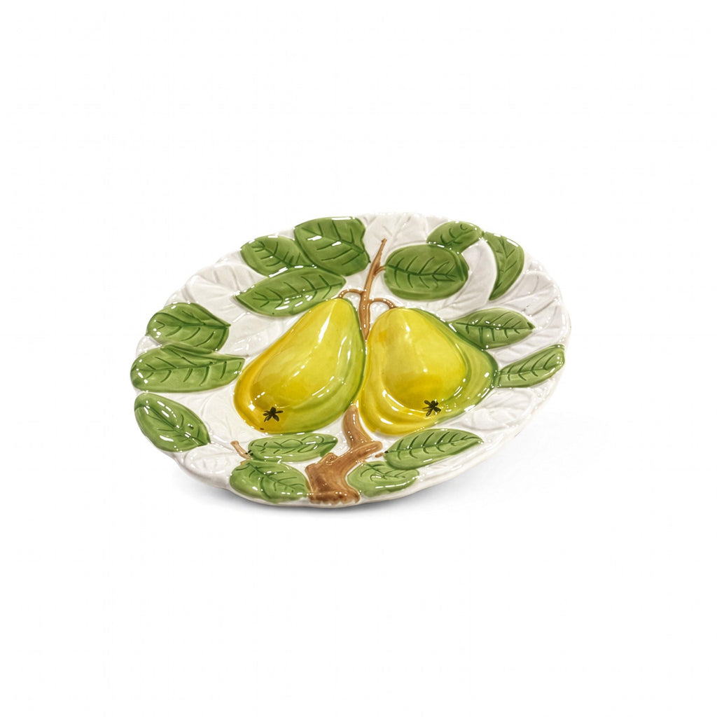 Set of Five Vintage Shafford Fruit du Jour Ceramic Salad Plates, 1987 — image 7