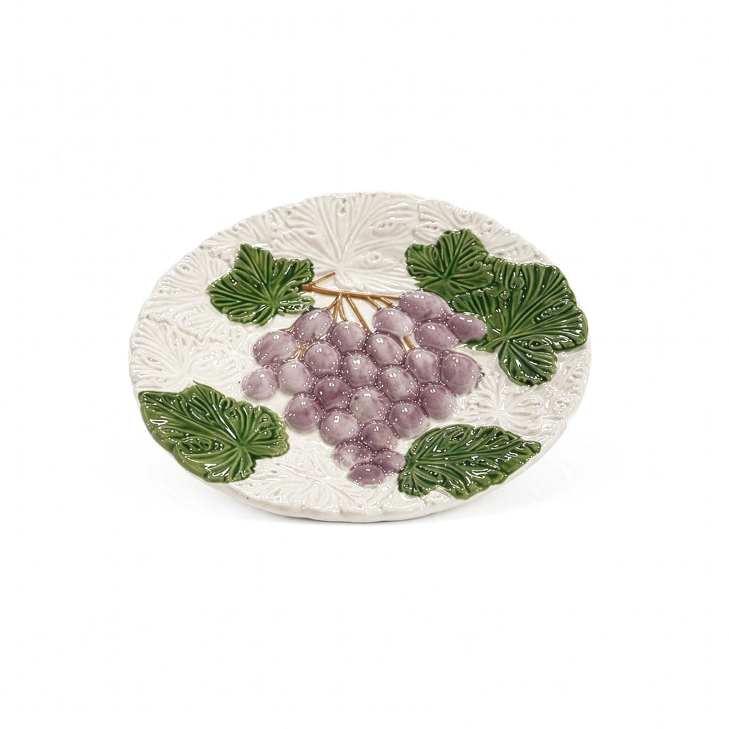 Set of Five Vintage Shafford Fruit du Jour Ceramic Salad Plates, 1987 — image 8