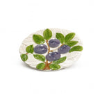 Italian Majolica Fruit Plates, Set of Five, Circa 1960s–1970s